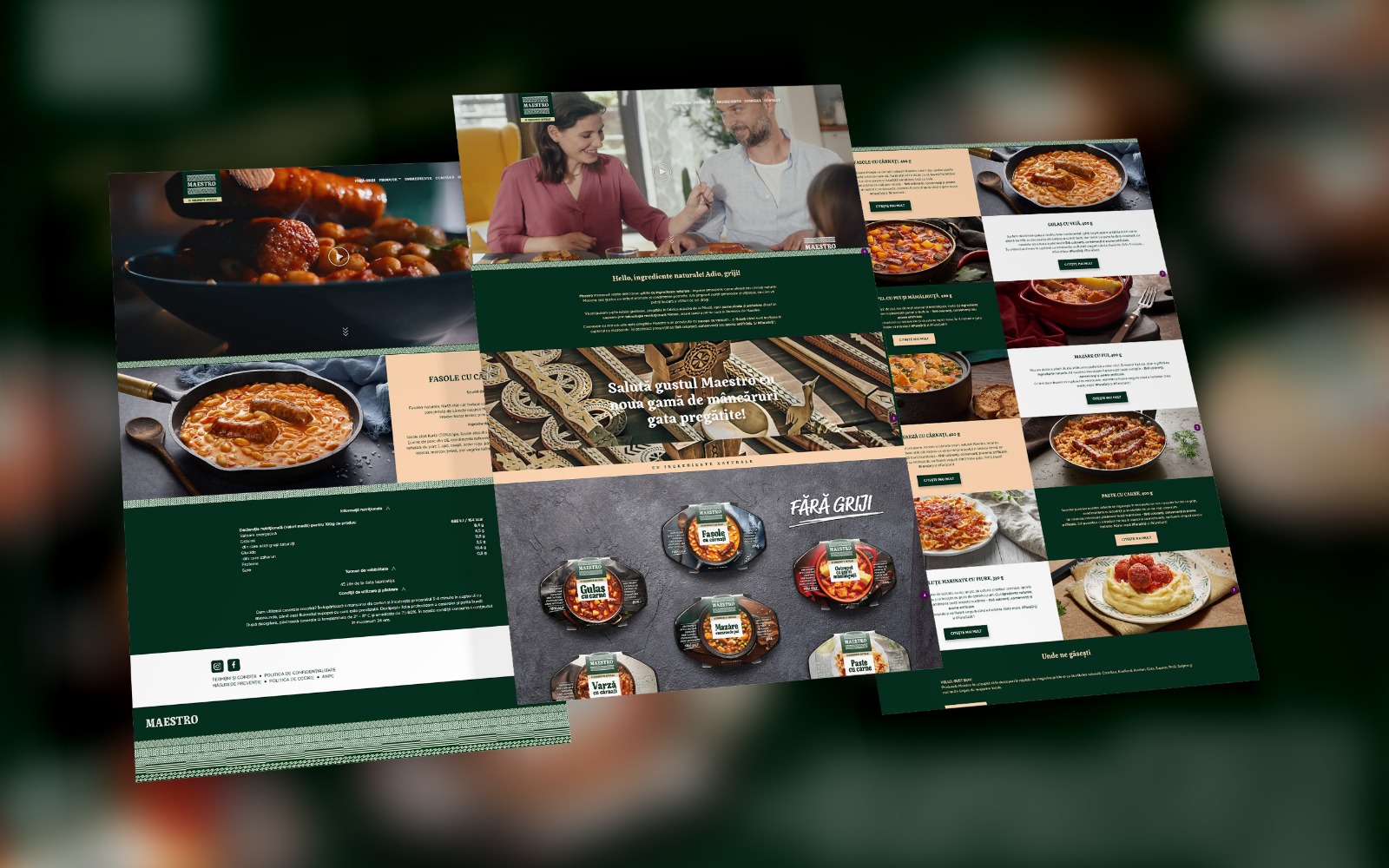 social posts created for caroli foods group